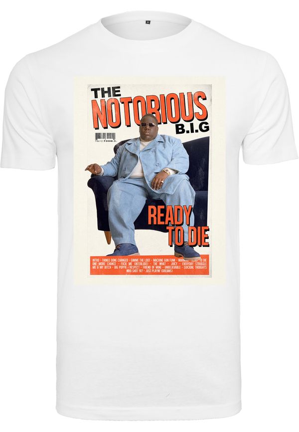 MT Men Biggie Magazine Cover Tee White