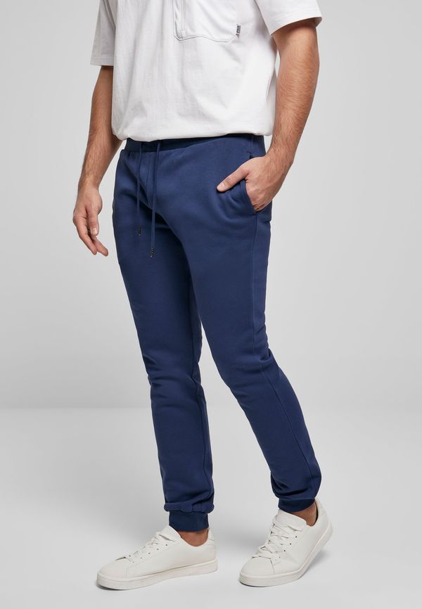 Urban Classics Bio basic sweatpants navy blue