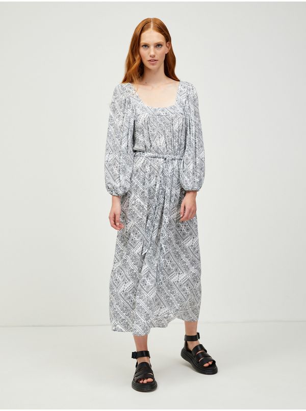 Vero Moda Black and white patterned maxi dress VERO MODA Peace - Women