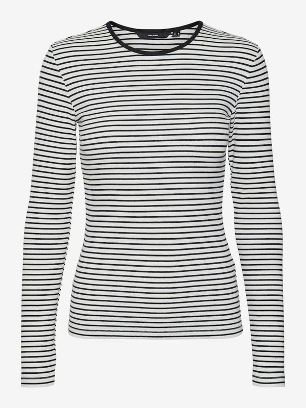 Vero Moda Black and white women's striped T-shirt Vero Moda Chloe