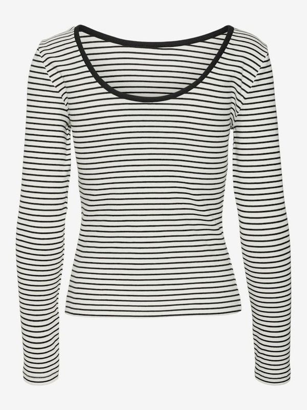 Vero Moda Black and white women's striped T-shirt Vero Moda Chloe