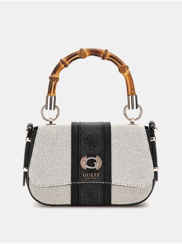 Guess Black-cream small women's handbag Guess - Women's