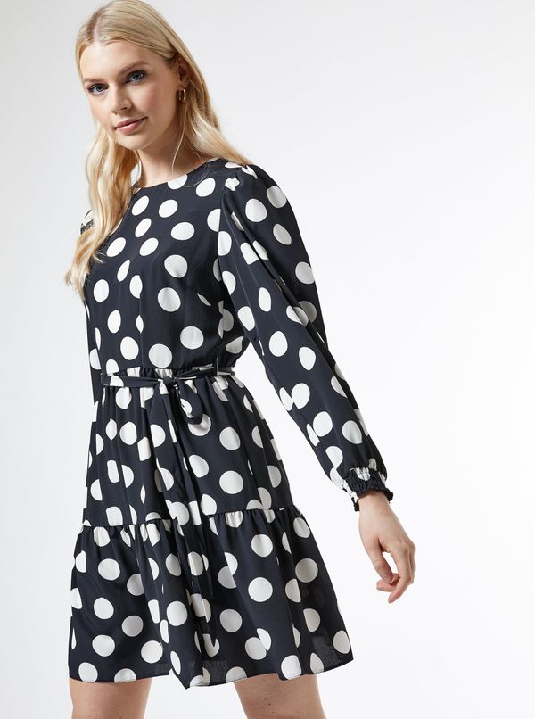Dorothy Perkins Black dotted dress by Dorothy Perkins