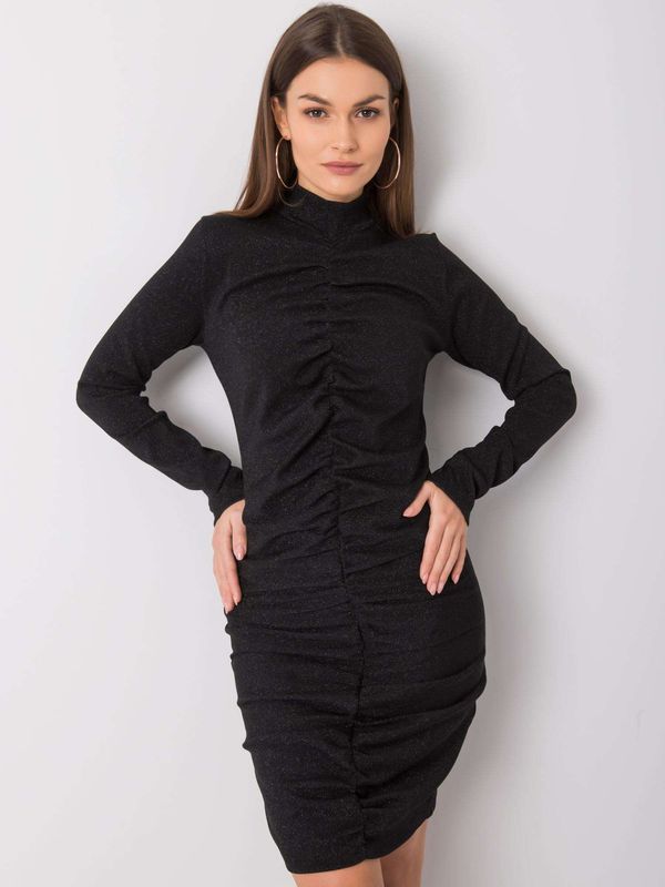 Fashionhunters Black dress by Luiz RUE PARIS