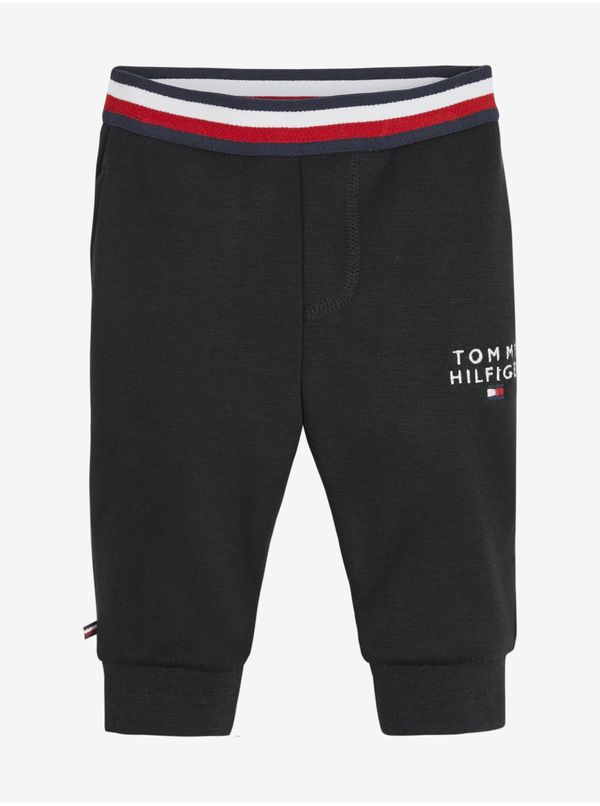 Tommy Hilfiger Black Kids Sweatpants Tommy Hilfiger - Girls