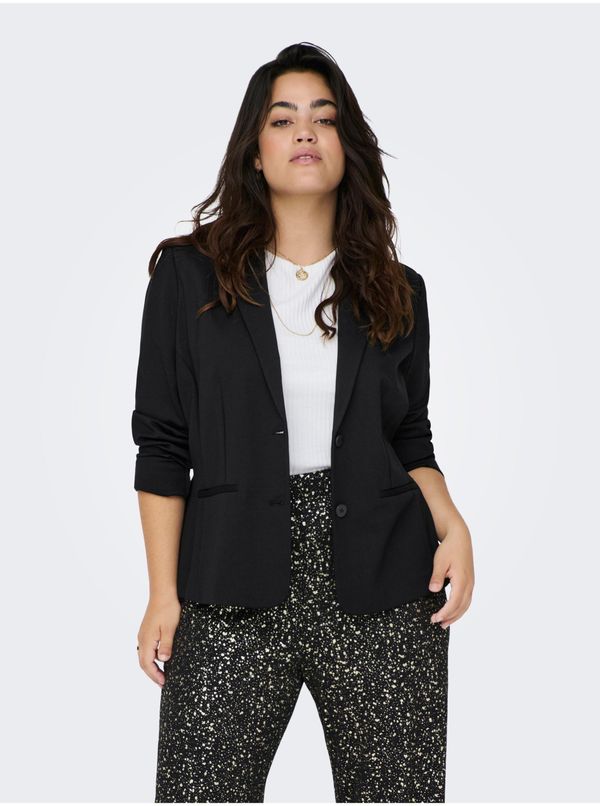 Only Black Ladies Jacket ONLY CARMAKOMA Gold - Ladies