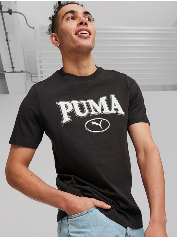 Puma Black Men T-Shirt Puma Squad - Men