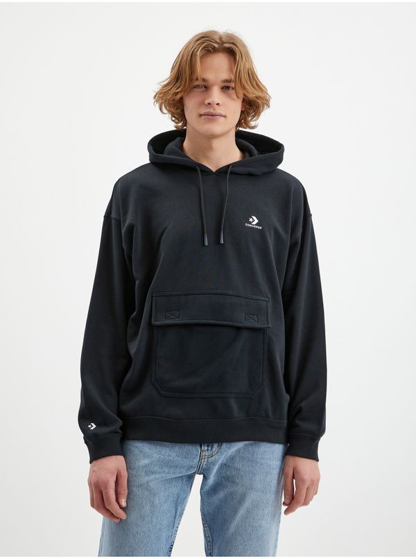 Converse Black Mens Hoodie Converse - Men