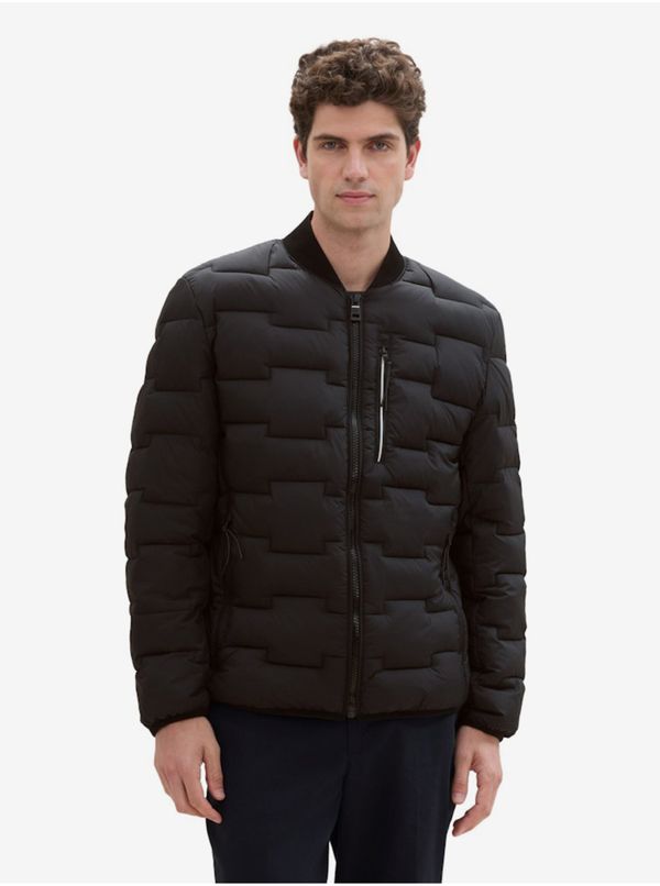 Tom Tailor Black men's quilted jacket Tom Tailor - Men's