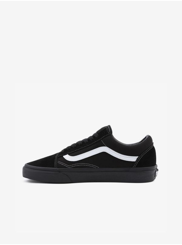 Vans Black Mens Suede Detail Sneakers VANS UA Old Skool - Men