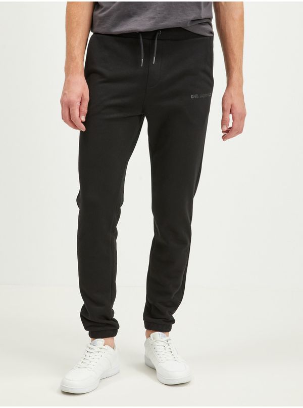 Karl Lagerfeld Black men's sweatpants KARL LAGERFELD - Men