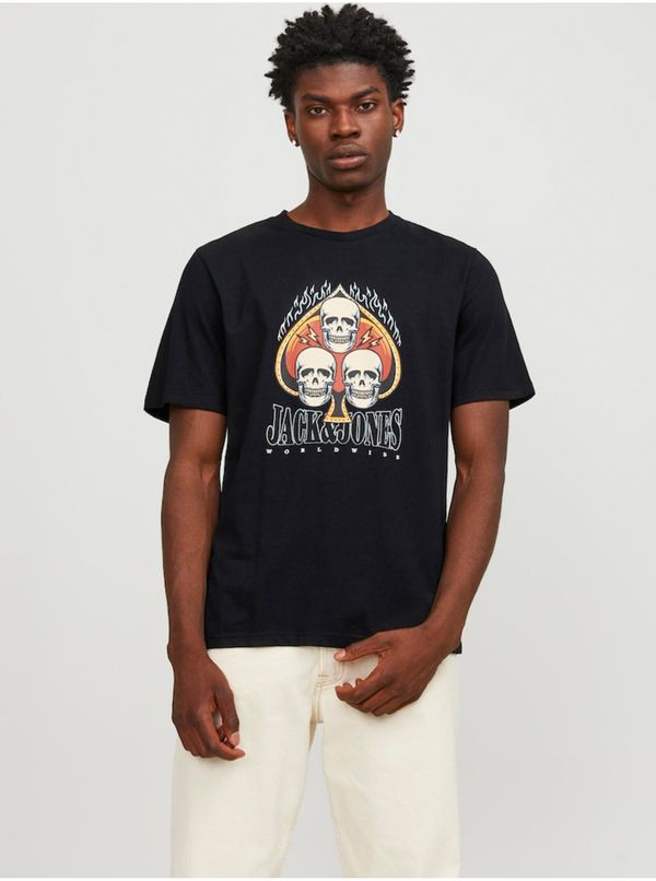 Jack & Jones Black Men's T-Shirt Jack & Jones - Men