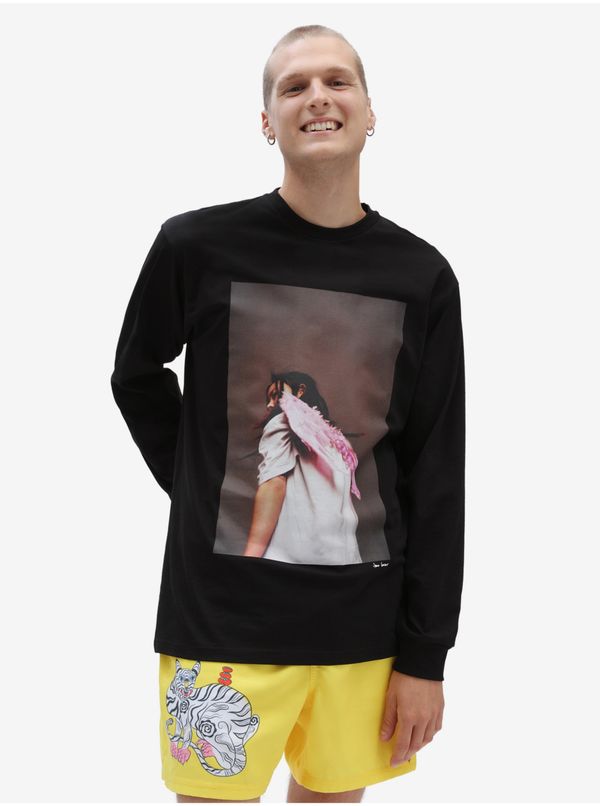 Vans Black men's T-shirt with VANS Pride print - Men's