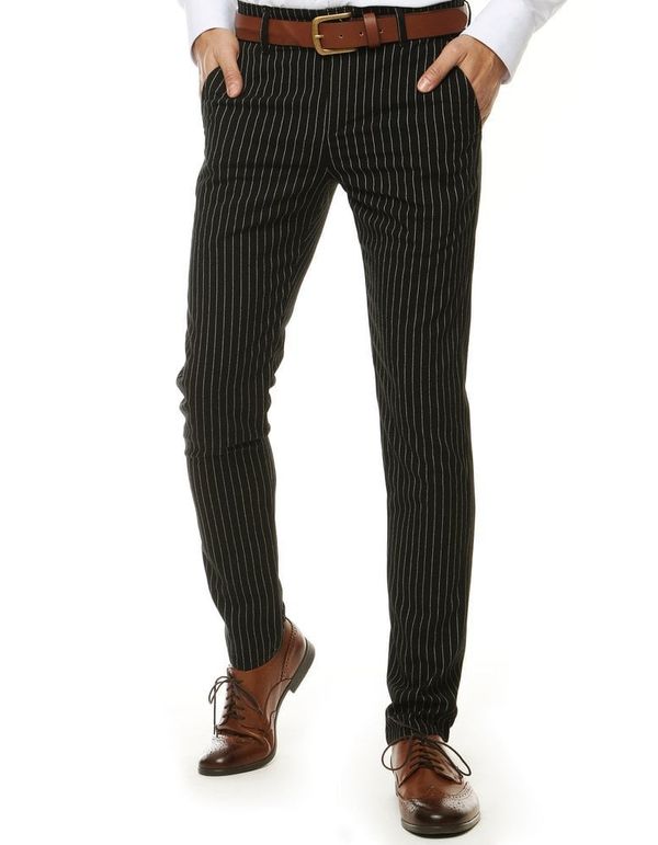 DStreet Black Mens Trousers UX2569