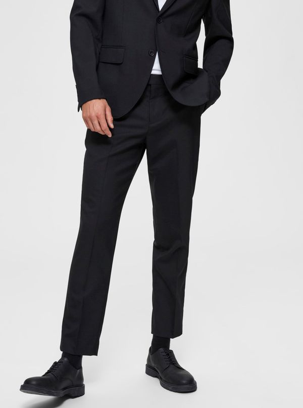 Selected Homme Black Pants Selected Homme Ankle - Men