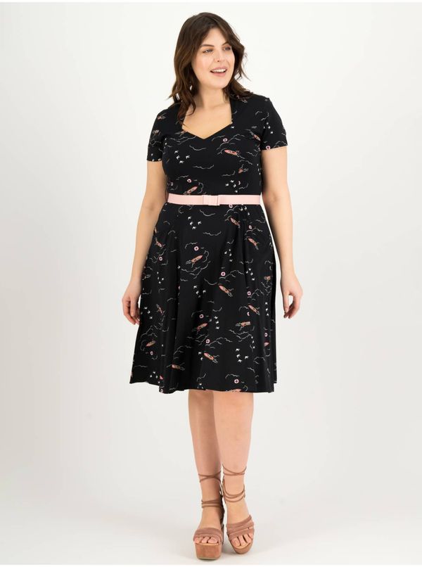 Blutsgeschwister Black patterned dress Blutsgeschwister - Women