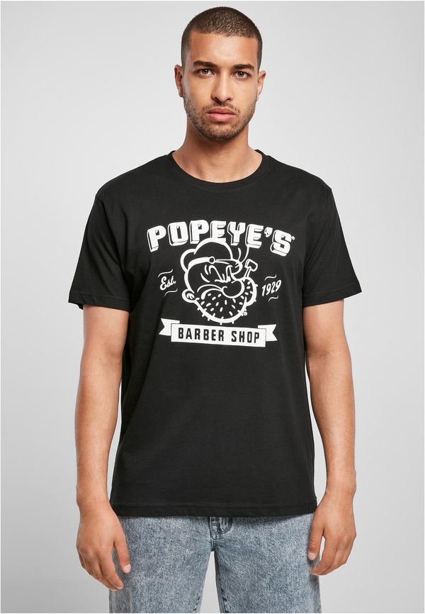 Merchcode Black Popeye Barber Shop T-Shirt