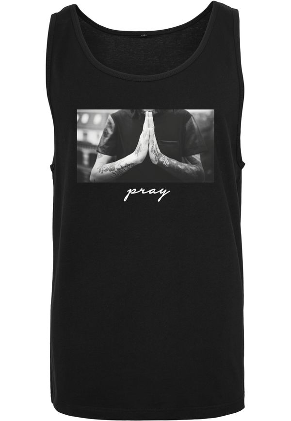 Mister Tee Black Pray Tank Top