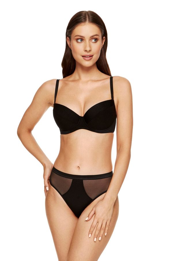 Gorteks Black push-up bra Andrea