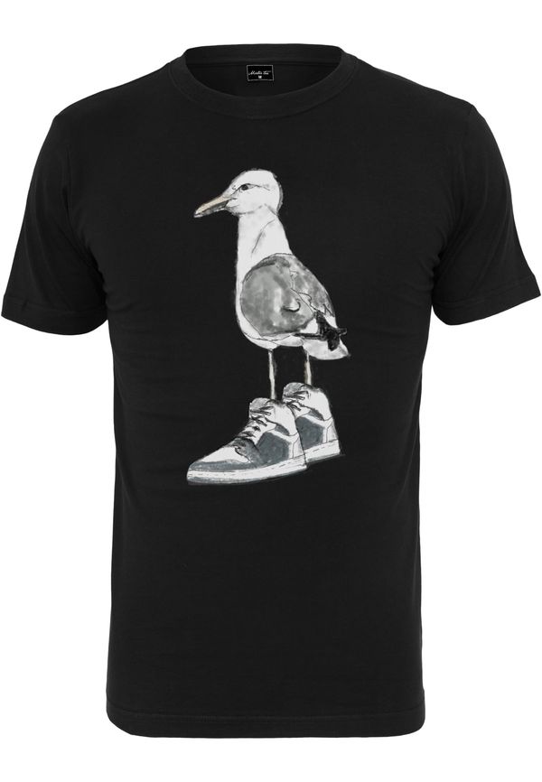 MT Men Black Seagull Sneakers T-Shirt