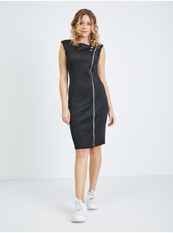 Guess Black Sheath Dress Guess Celeste - Women