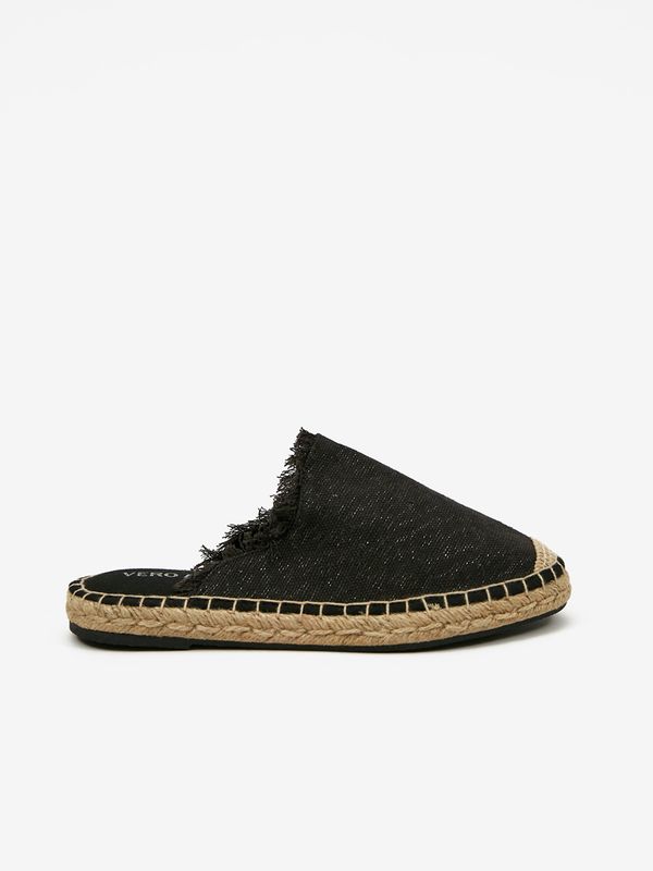 Vero Moda Black slippers VERO MODA Teline