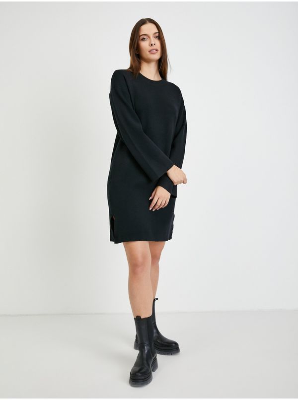 Vero Moda Black sweater dress VERO MODA Gold - Women