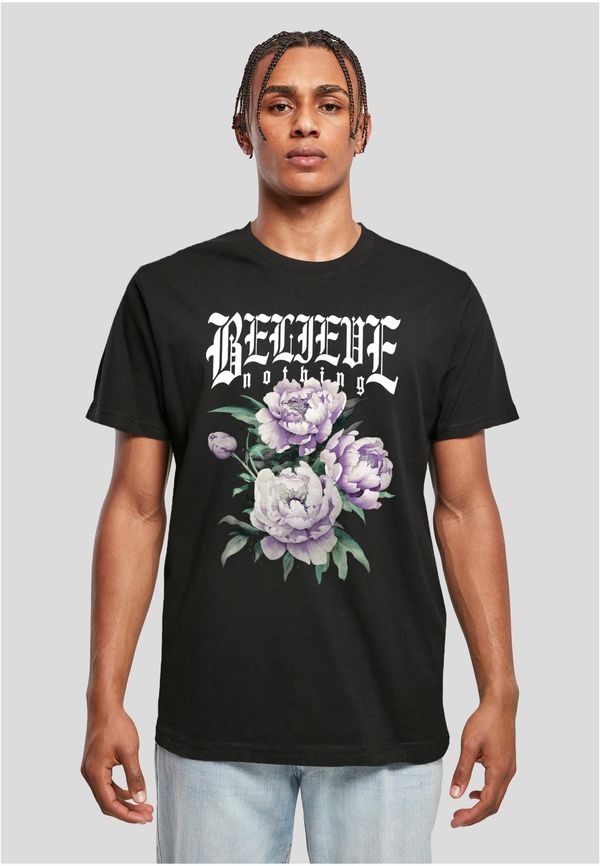 Mister Tee Black T-shirt Believe Nothing