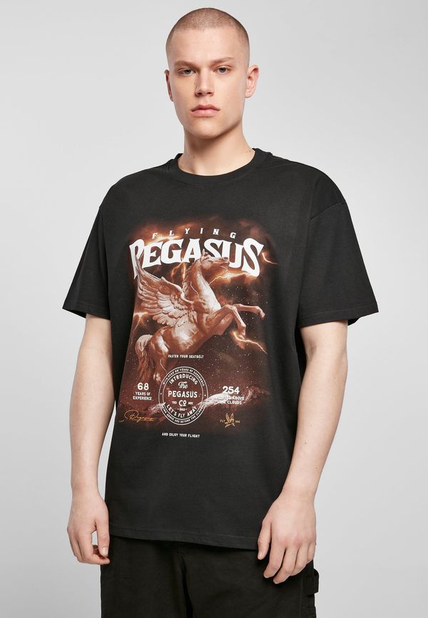 MT Upscale Black T-shirt Pegasus Oversize