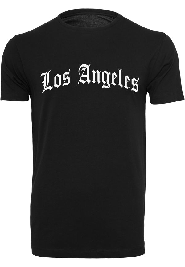 MT Men Black T-shirt with Los Angeles written on it