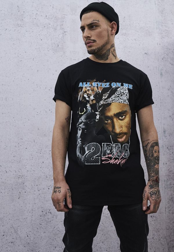 Mister Tee Black Tupac Retro T-Shirt