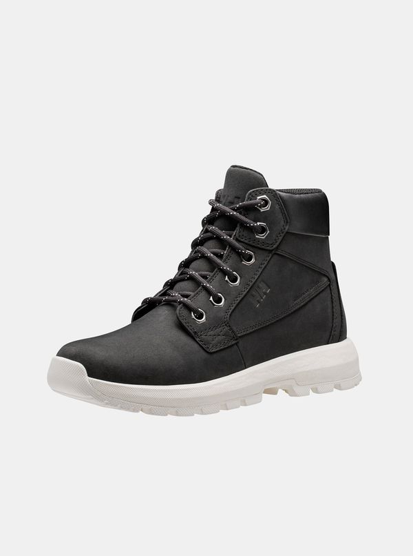 Helly Hansen Black Women Leather Ankle Winter Boots HELLY HANSEN - Women