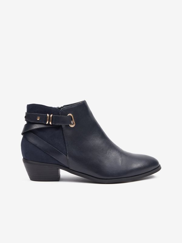 CAMAIEU Black women's ankle boots CAMAIEU