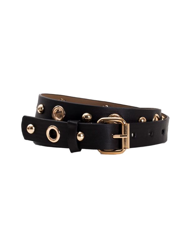 Fashionhunters Black women's belt OH BELLA