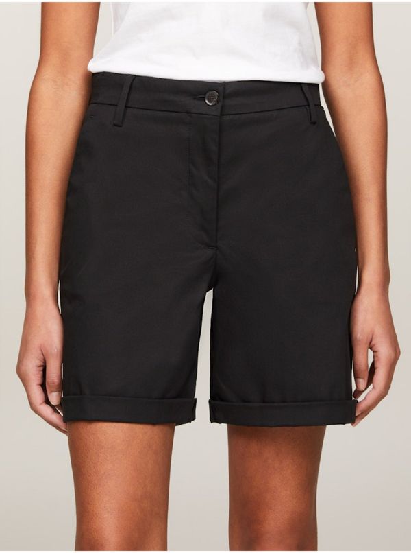 Tommy Hilfiger Black women's chino shorts Tommy Hilfiger - Women's