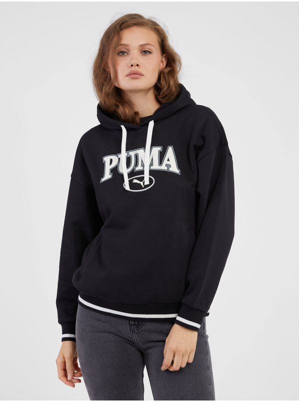 Puma Black Womens Hoodie Puma Squad - Women