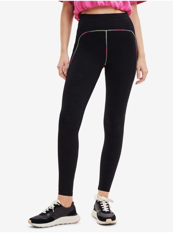 DESIGUAL Black women's sports leggings Desigual Blaki - Women's