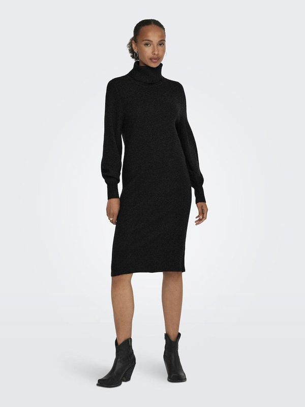 Only Black women's sweater dress ONLY Sasha