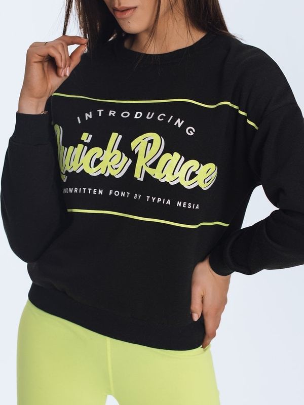 DStreet Black women's sweatshirt RACE BY0825