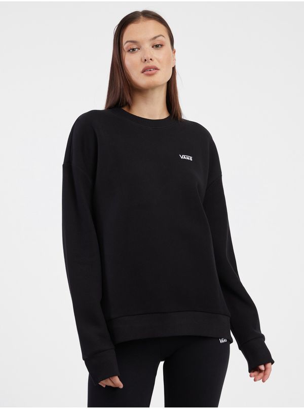 Vans Black Women's Sweatshirt VANS Comfycush Essential Crew - Women