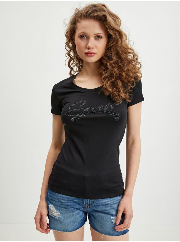 Guess Black Women's T-Shirt Guess Adelina - Women