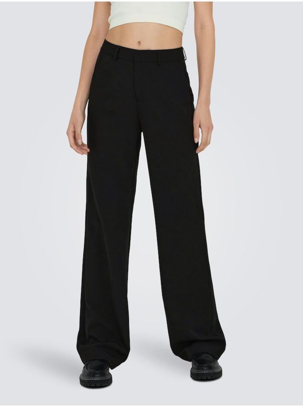 Only Black women's trousers ONLY Berry