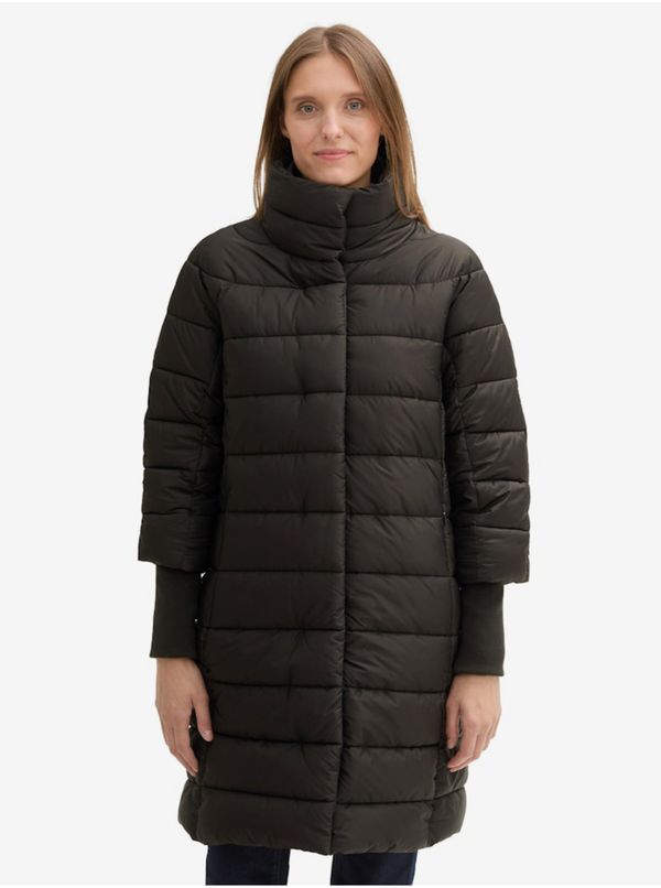 Tom Tailor Black women's winter quilted coat Tom Tailor - Women's