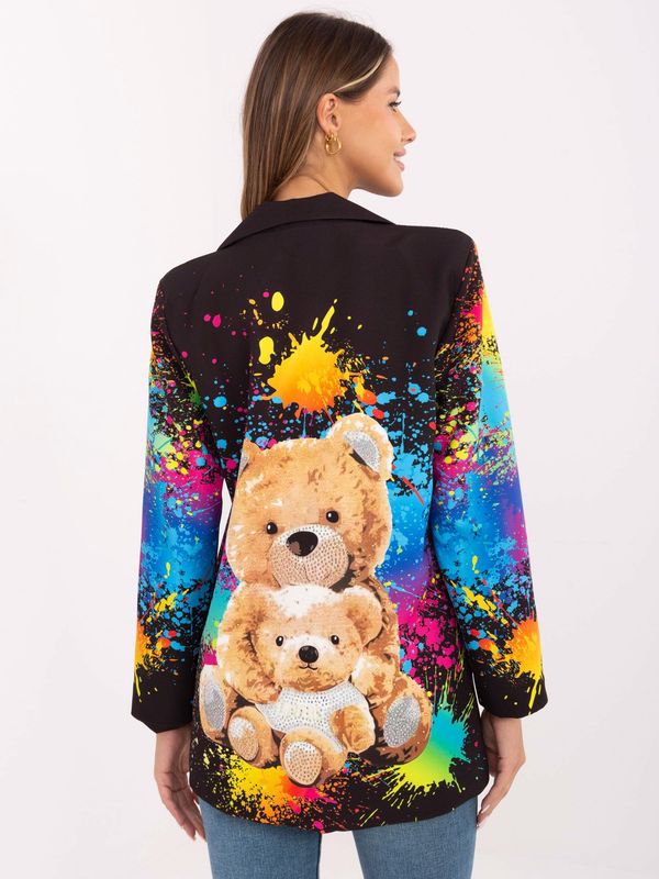 Italy Moda Blazer-DHJ-MA-18525-22.18-black