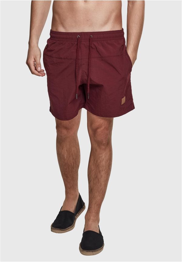 UC Men Block Swim Shorts cherry