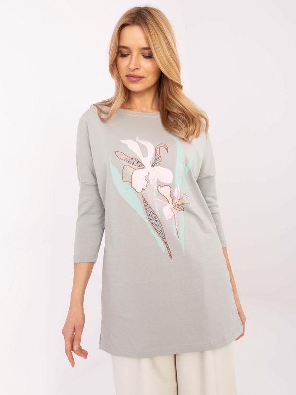Calimera Blouse-CLM-BZ-0035.93-grey