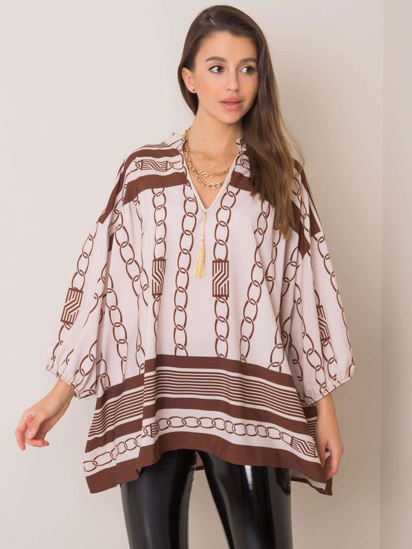 Italy Moda Blouse-DHJ-BZ-12170-1.49P-light beige