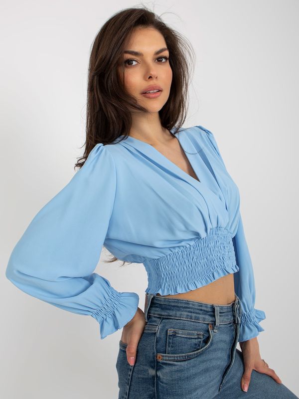 Italy Moda Blouse-DHJ-BZ-13866.92P-light blue