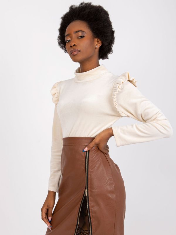 Italy Moda Blouse-DHJ-BZ-6533B.85-light beige