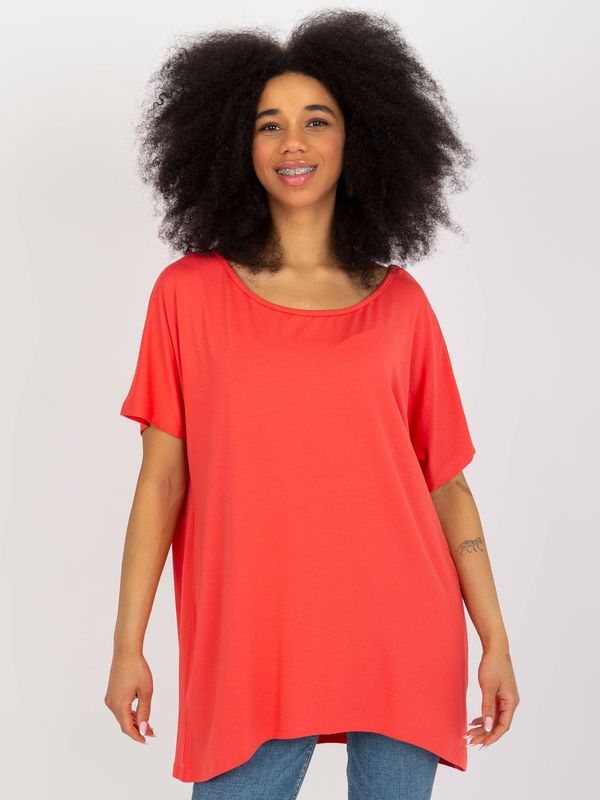 FANCY Blouse-FA-BZ-8321.78-coral